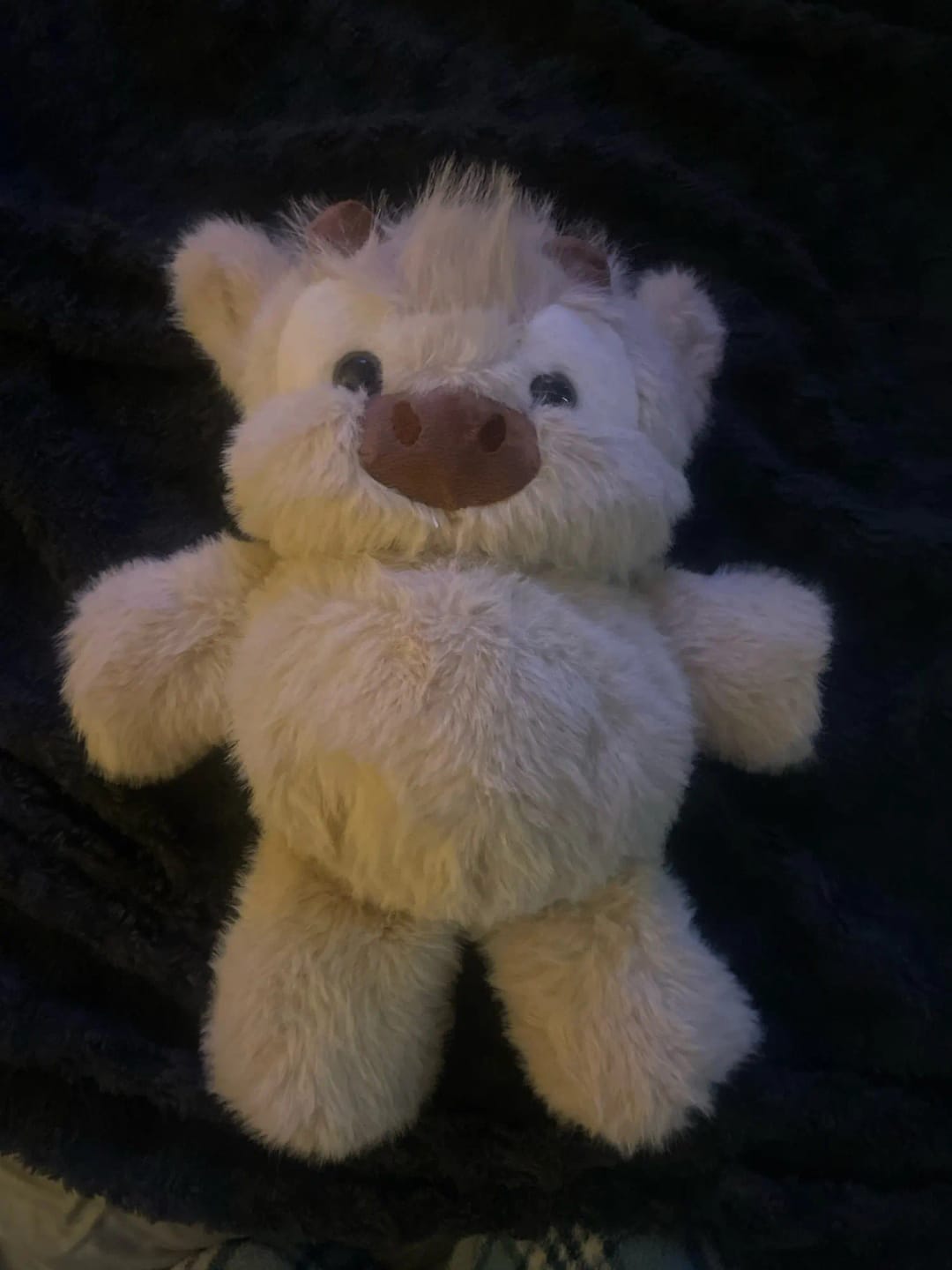 Customer photo review of MooDash BoopJoy – La vaquita de peluche que corre