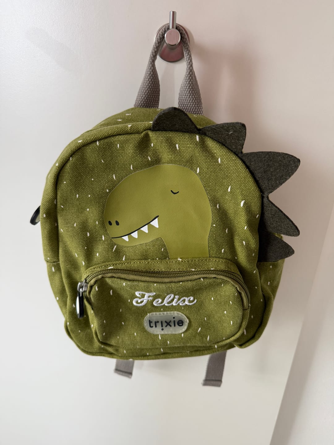 Customer photo review of Trixie Kindergartenrucksack personalisiert Dino