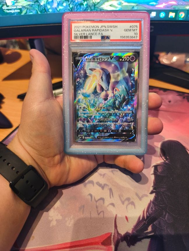 Customer photo review of Fairy Sky - Graded Card Bumper
