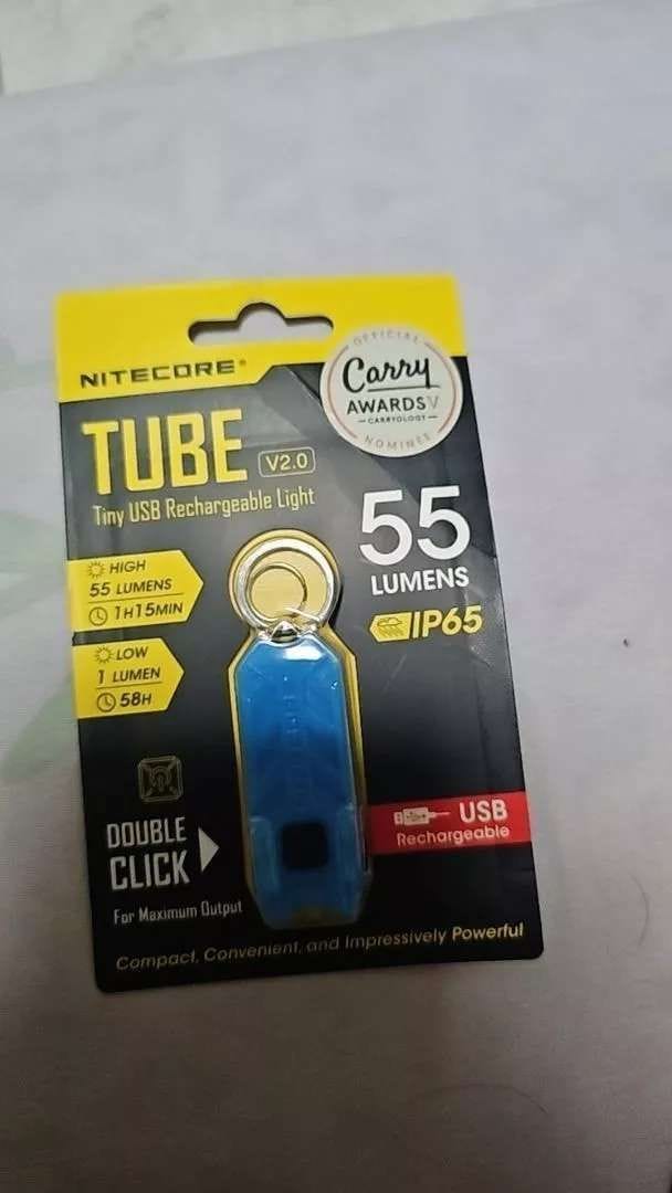Customer photo review of Tube 2.0 - 55 lumens