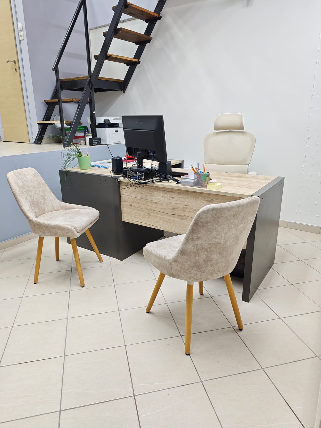 Customer photo review of Καρέκλα Γραφείου Με προσκέφαλο Εργονομικές Καρέκλες Γραφείου Υπολογιστή με πτυσσόμενα μπράτσα OB-N041L01