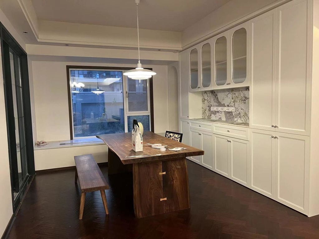 Customer photo review of Modern Pendant Light, Aluminium Concentric Screens, 50 cm
