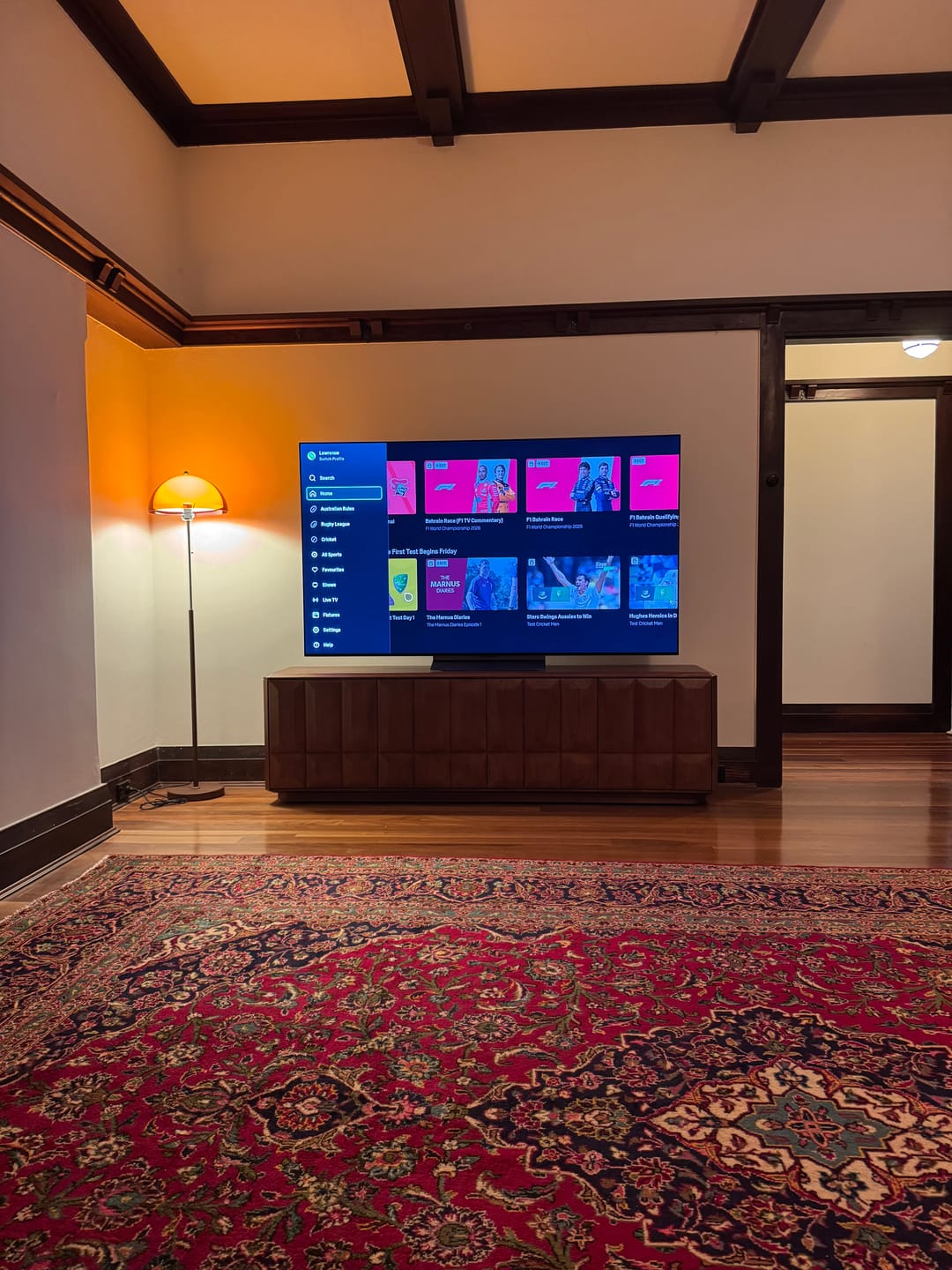 Customer photo review of Verona TV Console 200cm