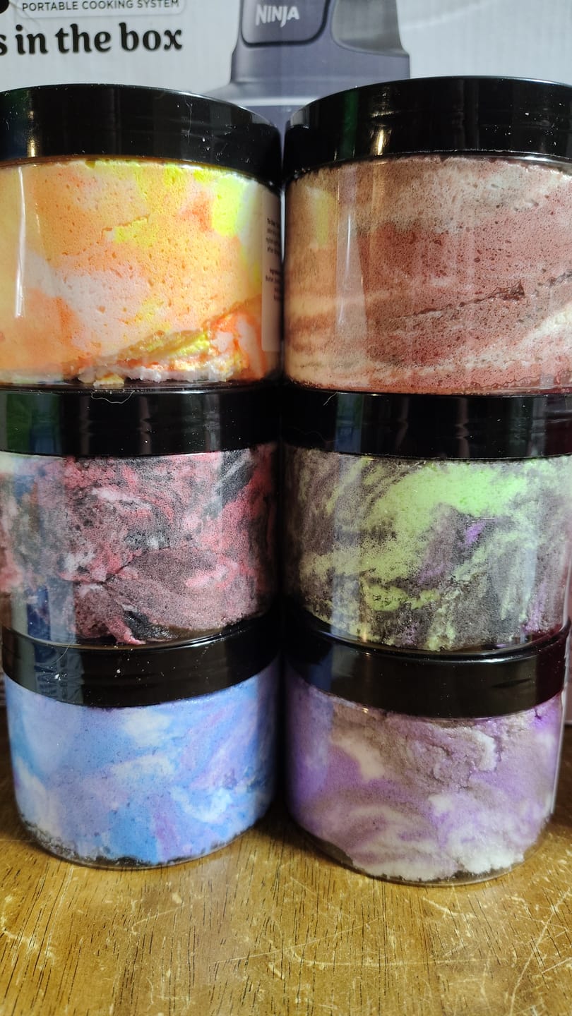 Customer photo review of Live Scoop Sugar Scrub Night ( TikTok) Halloween Themed -Sip, Scoop & Scream - Buy 2 Get 1 Free ( must put 3 in cart for deal to apply)