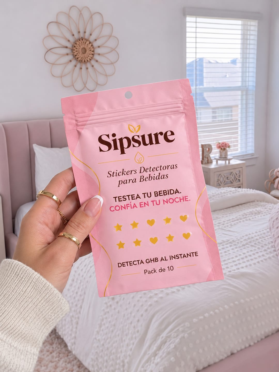 Customer photo review of Sipsure™ Pegatinas Detectoras