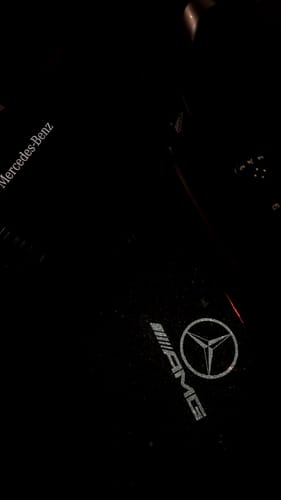 Customer photo review of MERCEDES DOOR LIGHTS