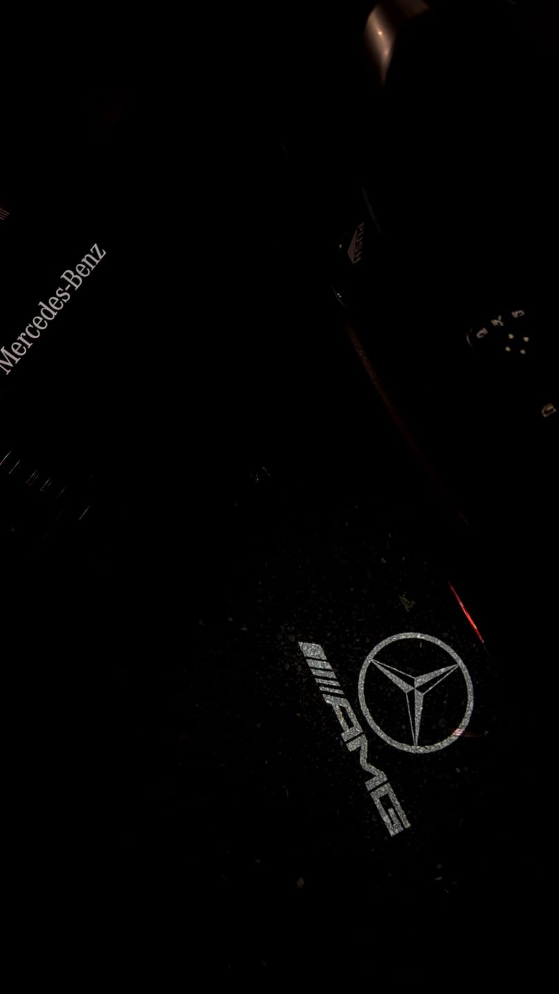 Customer photo review of MERCEDES DOOR LIGHTS