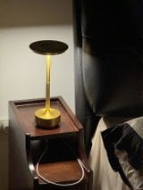 Customer photo review of USB Dimmable Dish LED Table Lamp