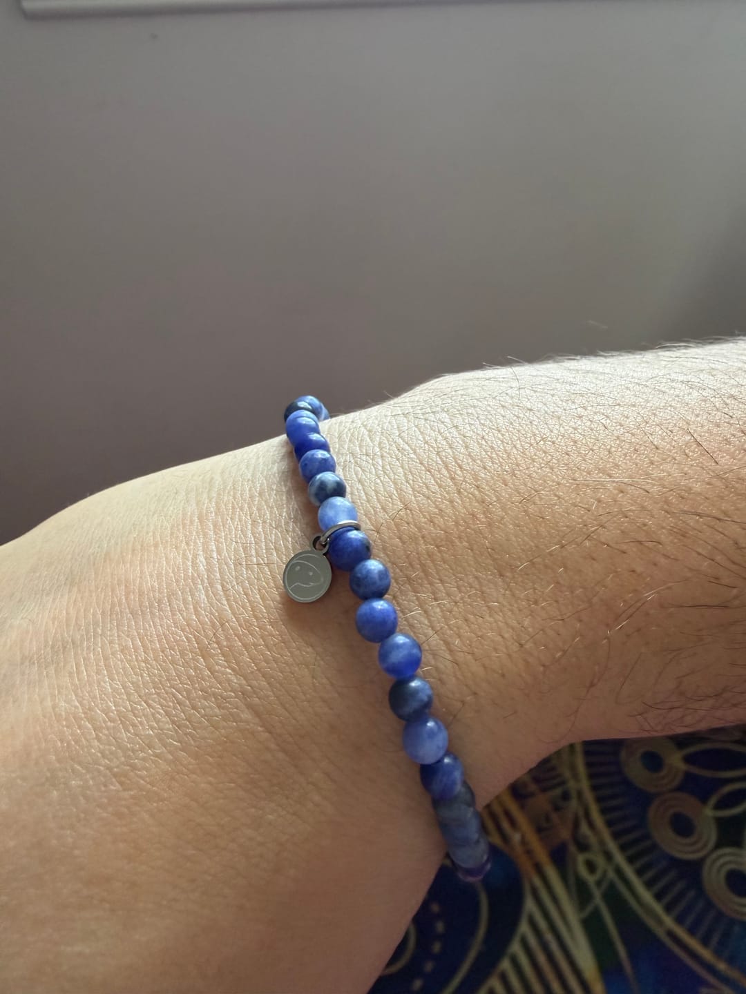 Customer photo review of Sodalite Bracelet Mini