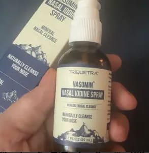 Customer photo review of Nasomin Nasal Iodine