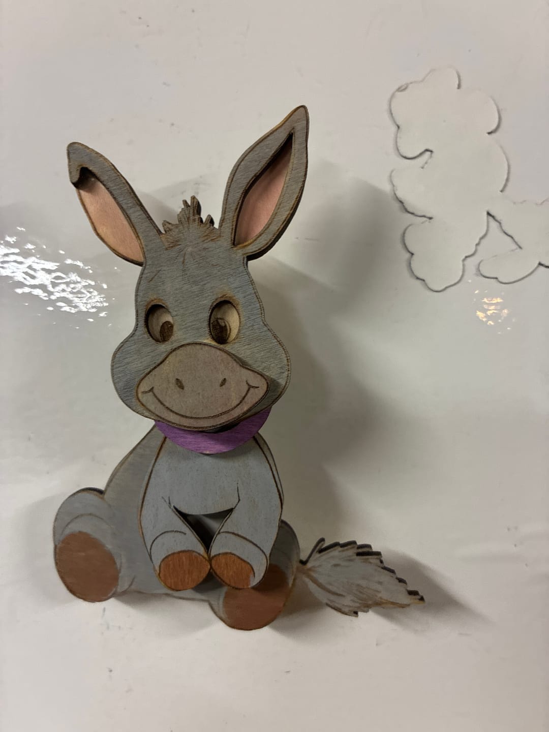 Customer photo review of 10 Farm Animal Fridge Magnet Laser Cut SVG