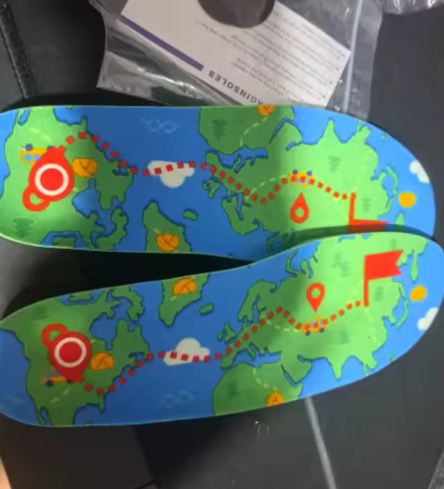 Customer photo review of Tracker Insole