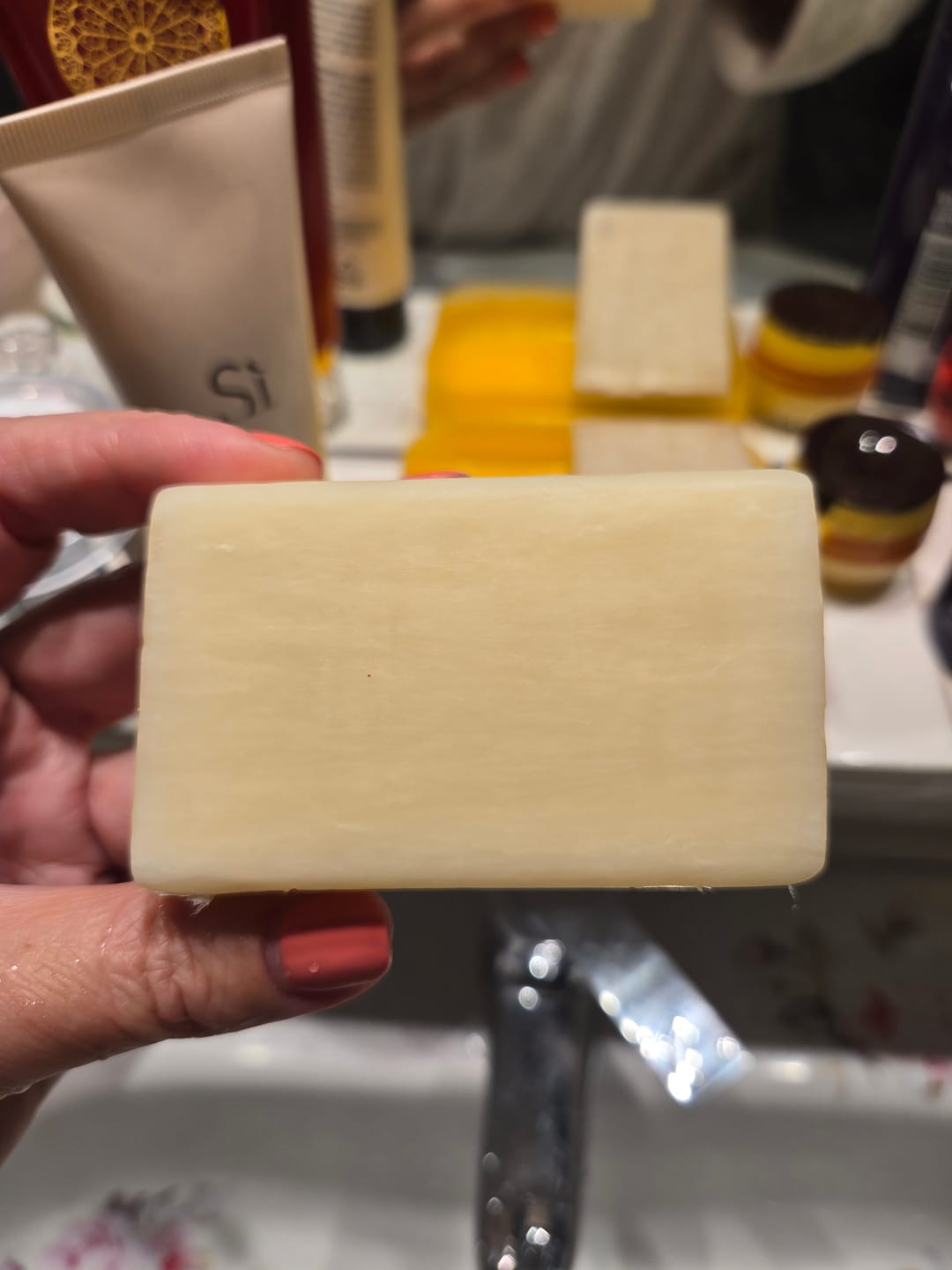 Customer photo review of Lemon Herbal Soap