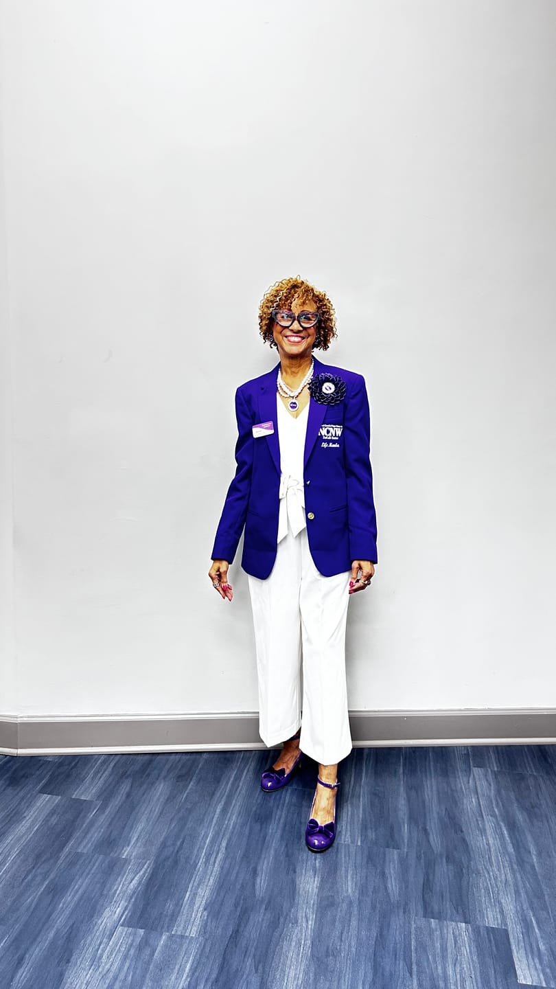 Customer photo review of NCNW DeKalb Section Ladies Blazers