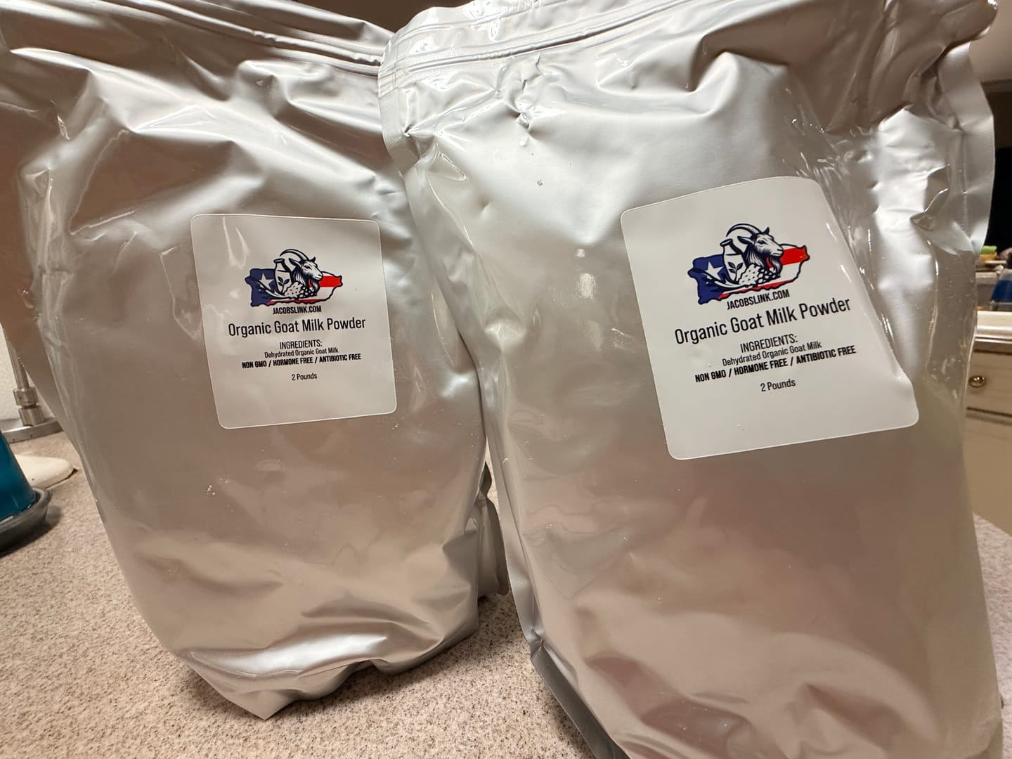 Customer photo review of Organic Goat Milk Powder