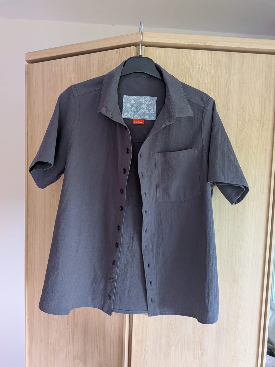Customer photo review of Linen Feel 100% Cotton Fabric