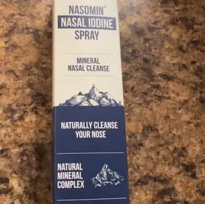 Customer photo review of Nasomin Nasal Iodine