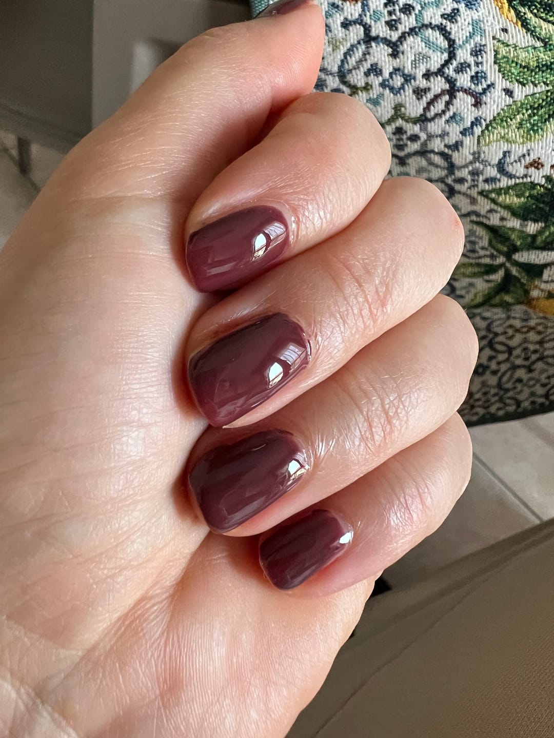 Customer photo review of Smalto Semipermanente LCI -  Cola - Marrone