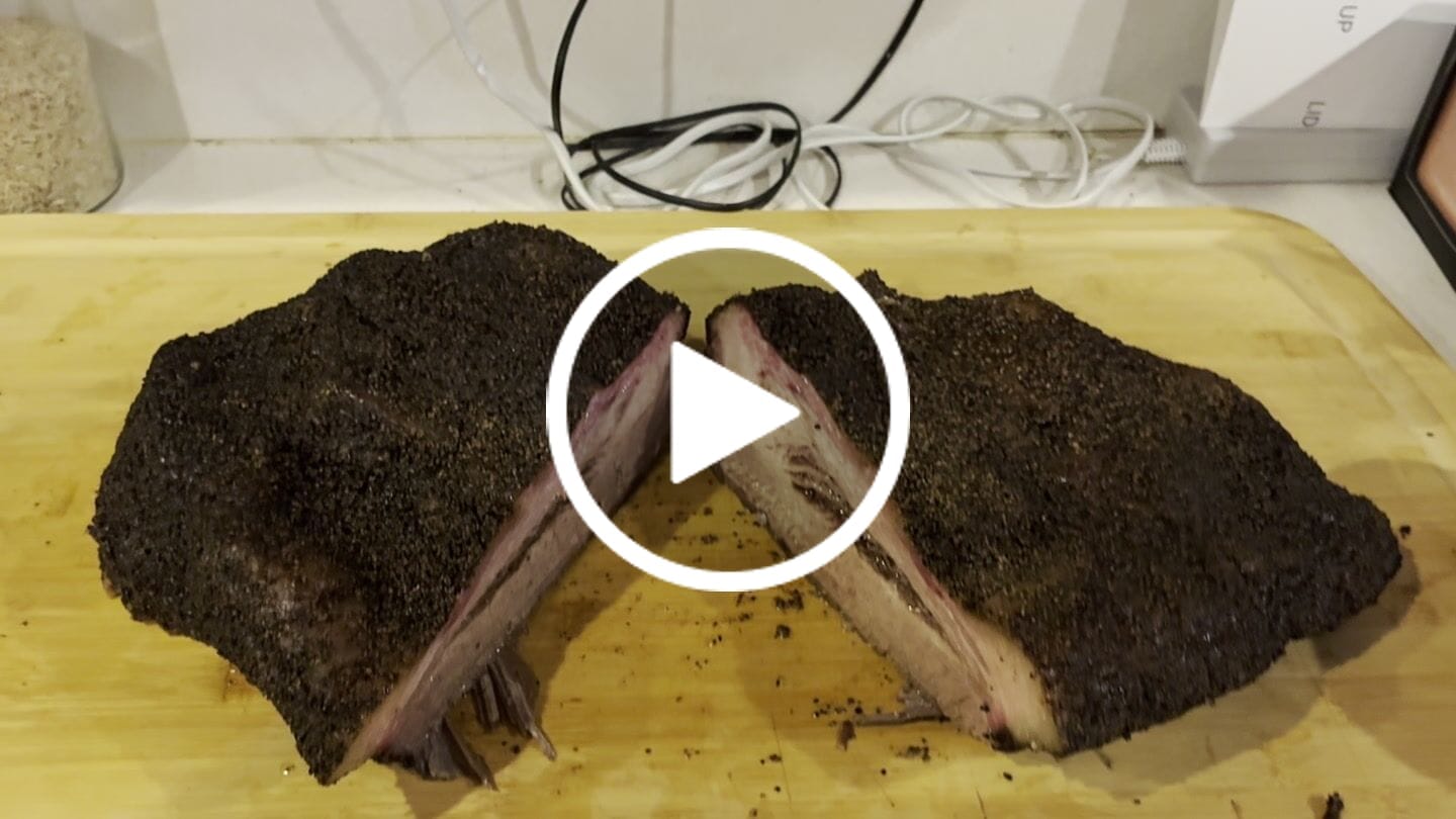 Customer video review of USDA Prime Brisket