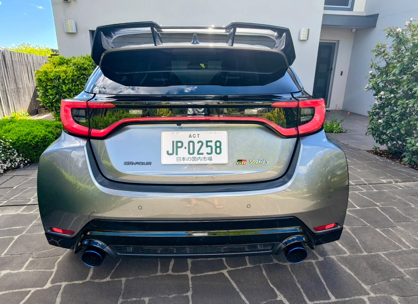 Customer photo review of [VIC/NSW/SA/TAS/WA/ACT] JDM Plate Bracket - 330mm (w) x 165mm (h)