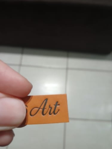 Customer photo review of PU Label 1.2 para Queima