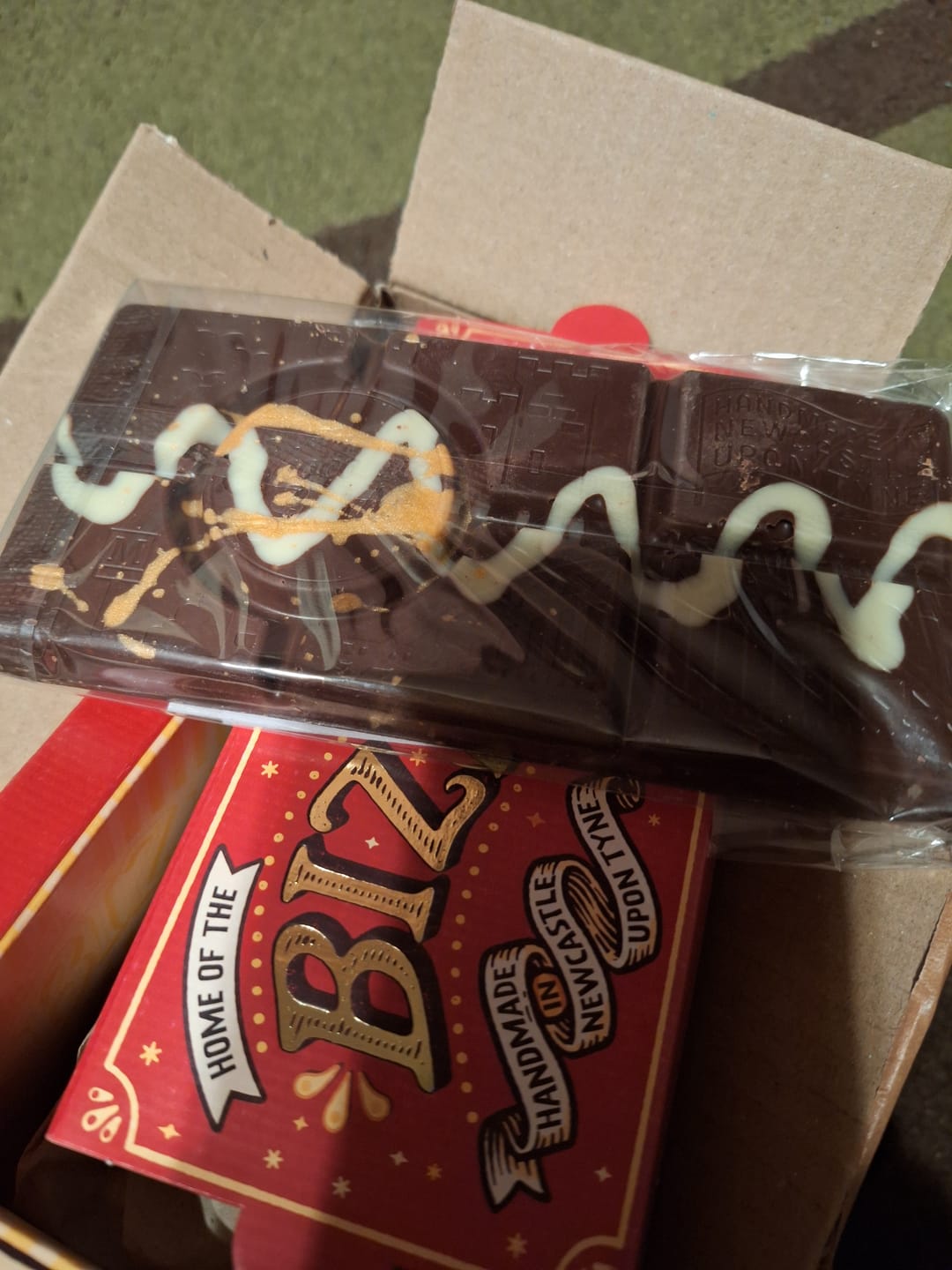Customer photo review of Wonky Vietnamese Coffee, sesame and peanut Bizarre Bar - 145g