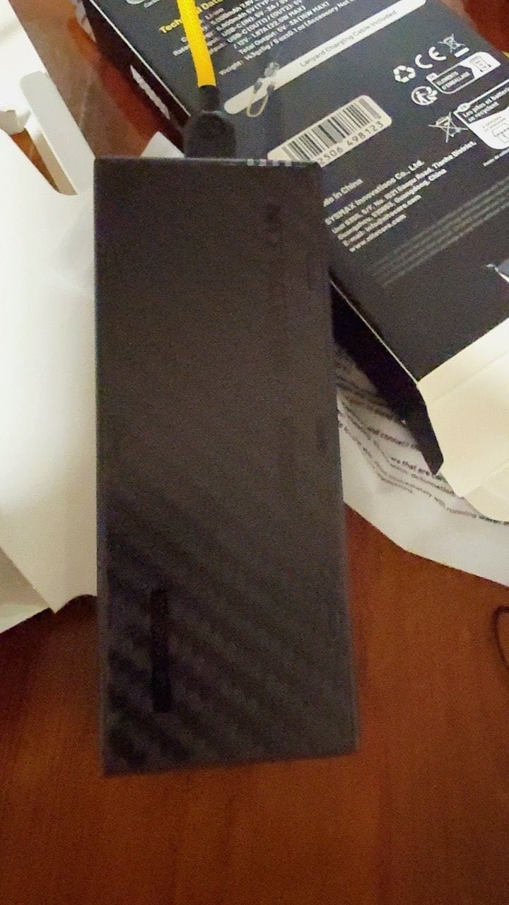 Customer photo review of NB10000 Carbon Fiber Energy Brick (10,000mAh 3A GEN4)