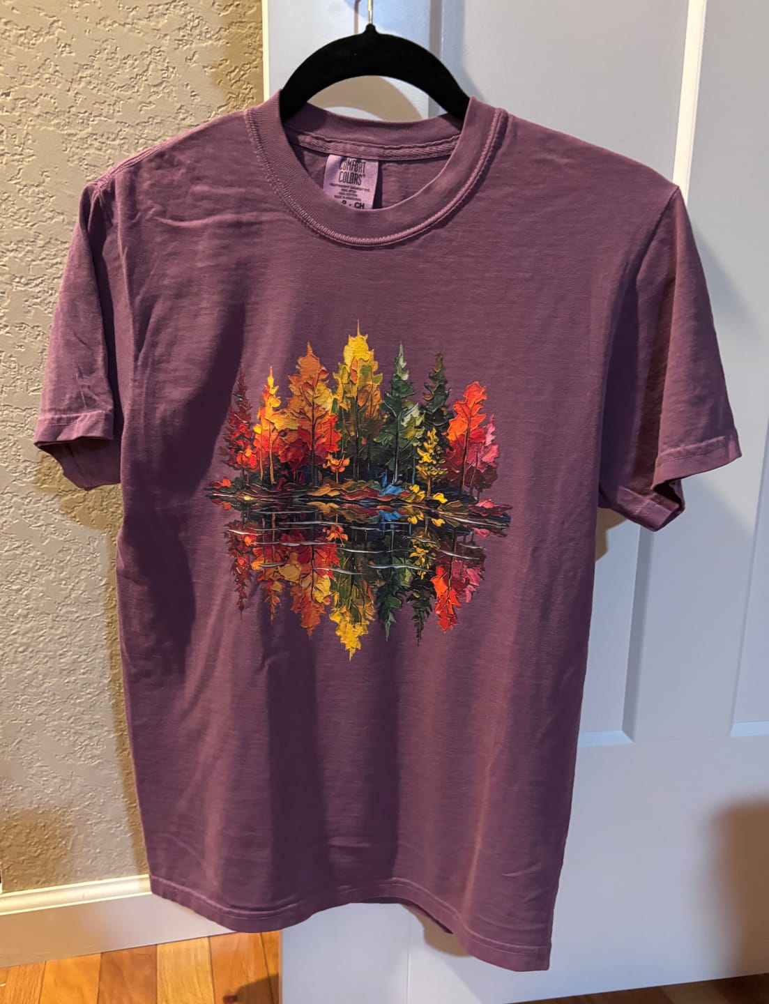 Customer photo review of Autumn Reflections Premium Tee