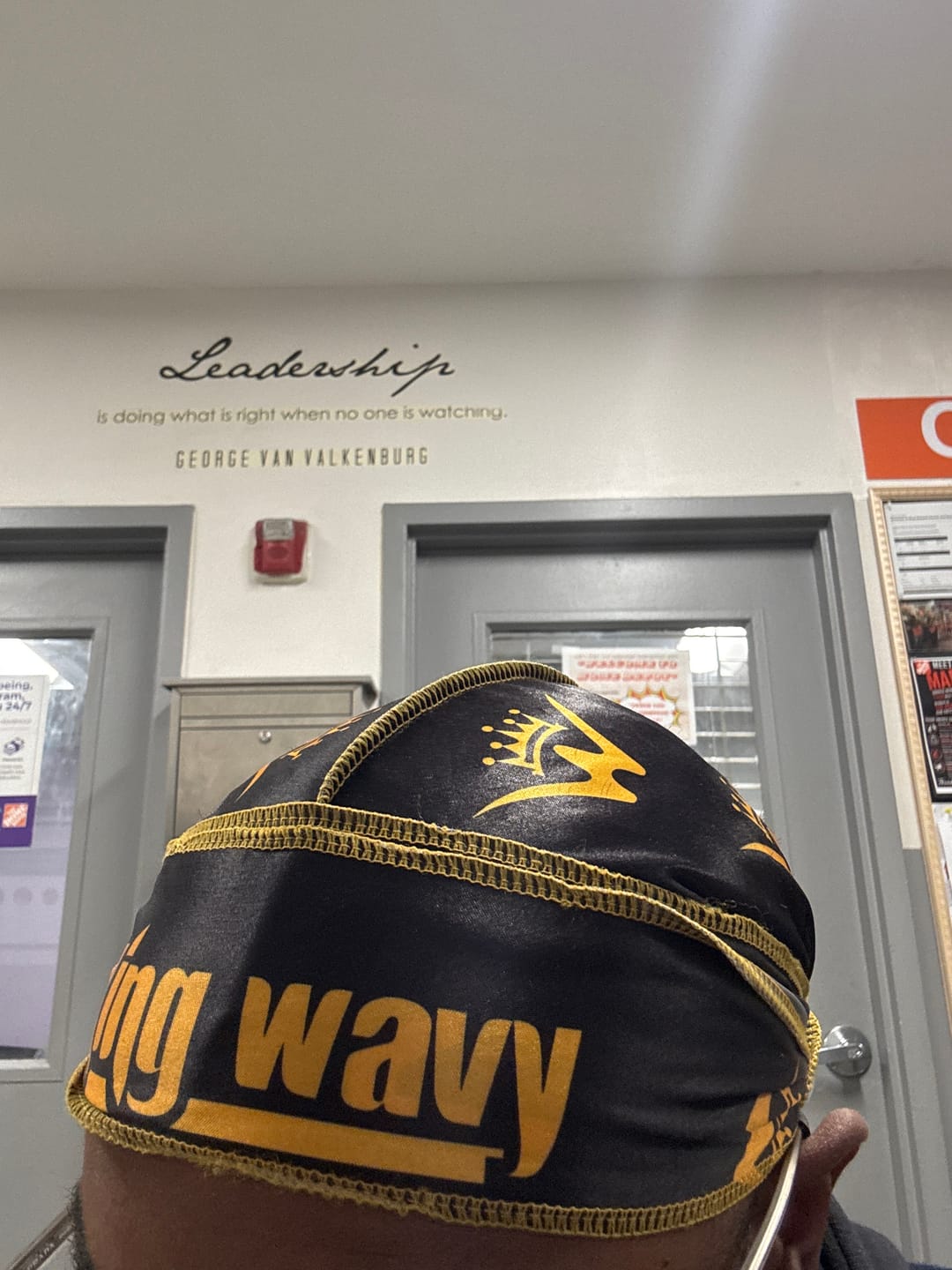 Customer photo review of Silk Durag for 360 Waves & Overnight Compression [All Variants]