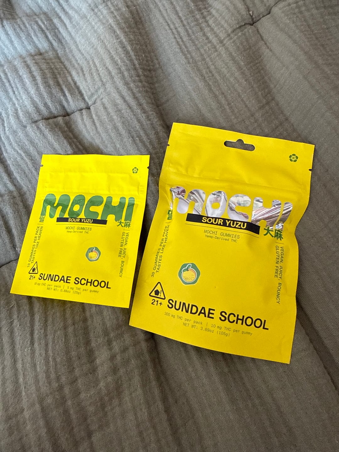 Customer photo review of Sour Yuzu (10mg) Value Pack