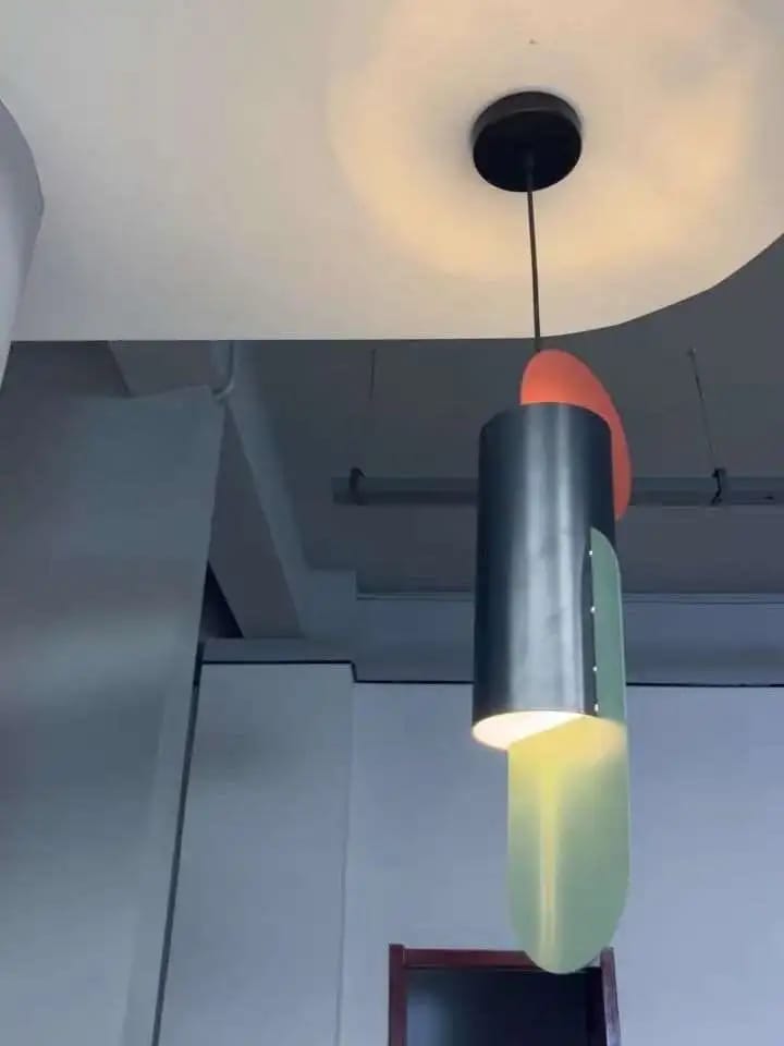 Customer photo review of Overlapping Disc Pendant Light, Earthy Tones, Iron, 50 cm