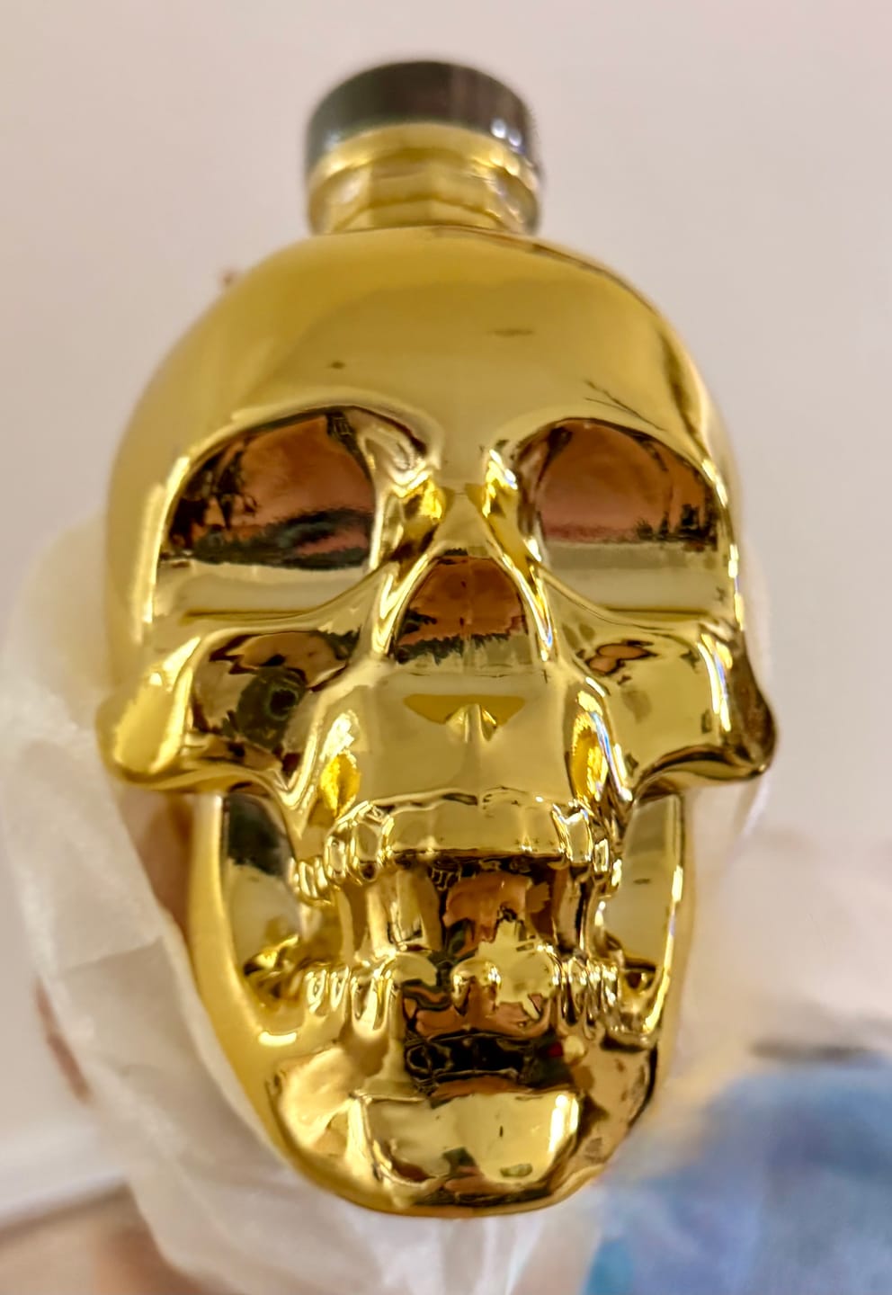 Customer photo review of Crystal Head Gold Edition Vodka (2026 Limited Edition)