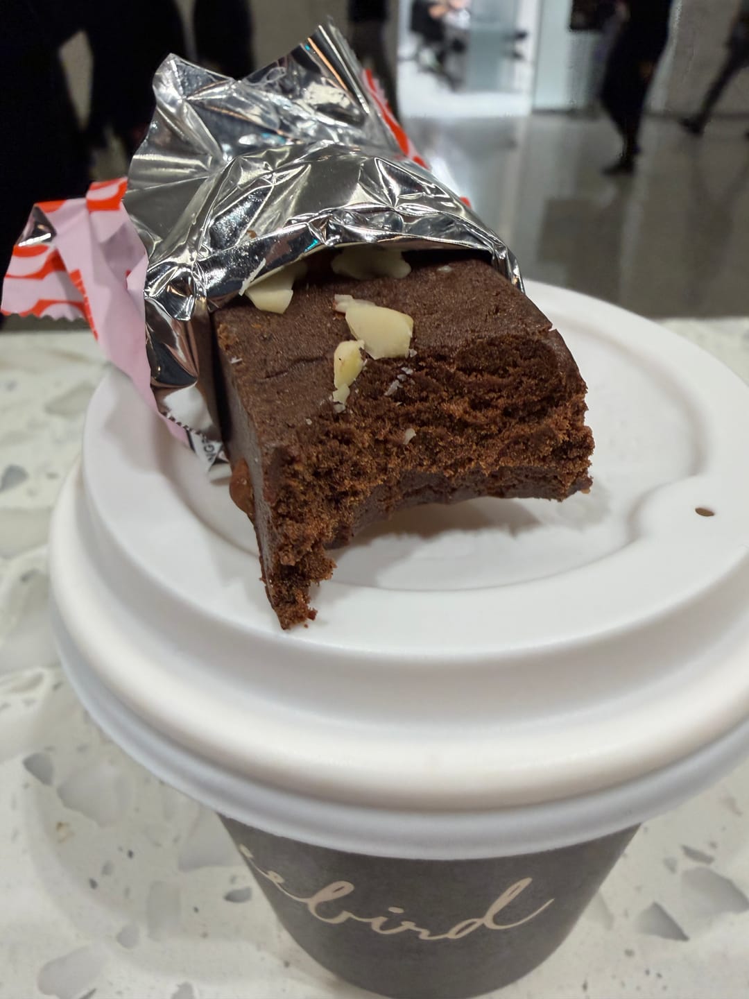 Customer photo review of DBARZ Real Deal Brownie Bar - 12 Pack