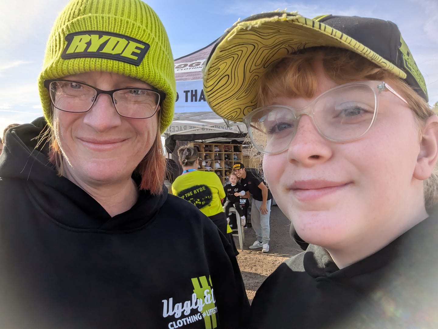 Customer photo review of Kyle Ryde x Black Diamond Hoodie