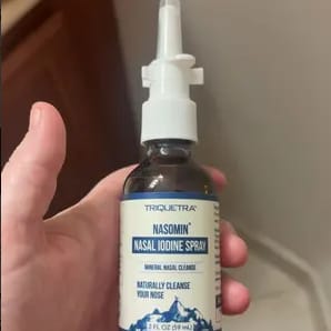 Customer photo review of Nasomin Nasal Iodine