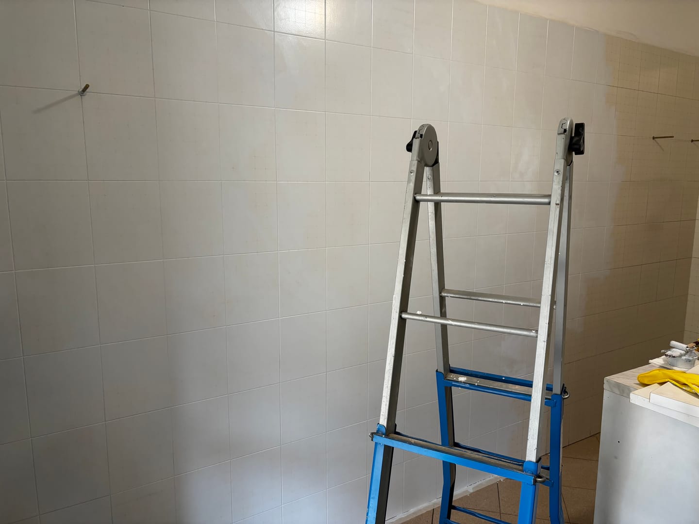 Customer photo review of REMAKE - smalto per piastrelle all’acqua - “+Additivo Remake da 15 ml incluso nel prezzo”