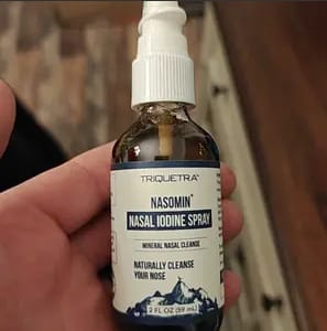 Customer photo review of Nasomin Nasal Iodine