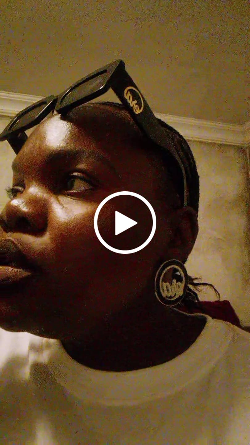 Customer video review of Silver Diva Earrings