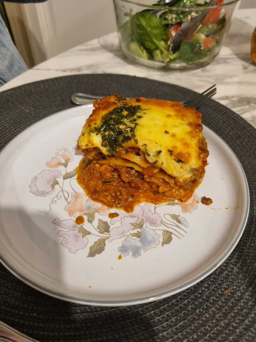 Customer photo review of Home Made Grass Fed Beef Lasagna