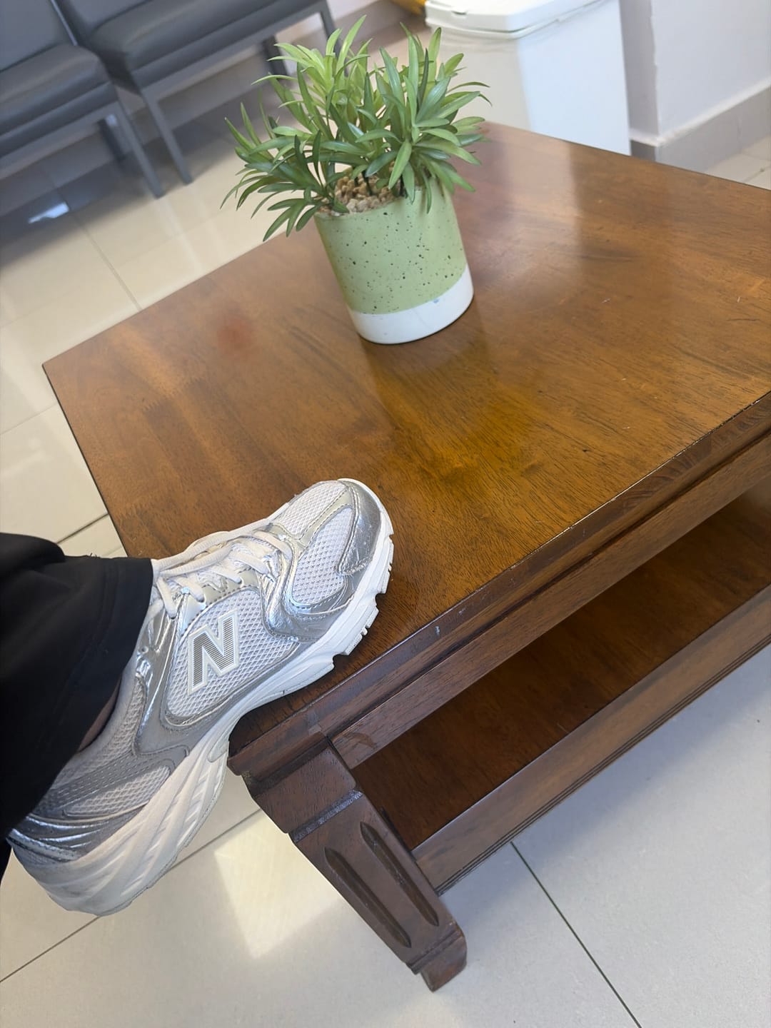 Customer photo review of Zapatilla New Balance 530P Mujer Blanco