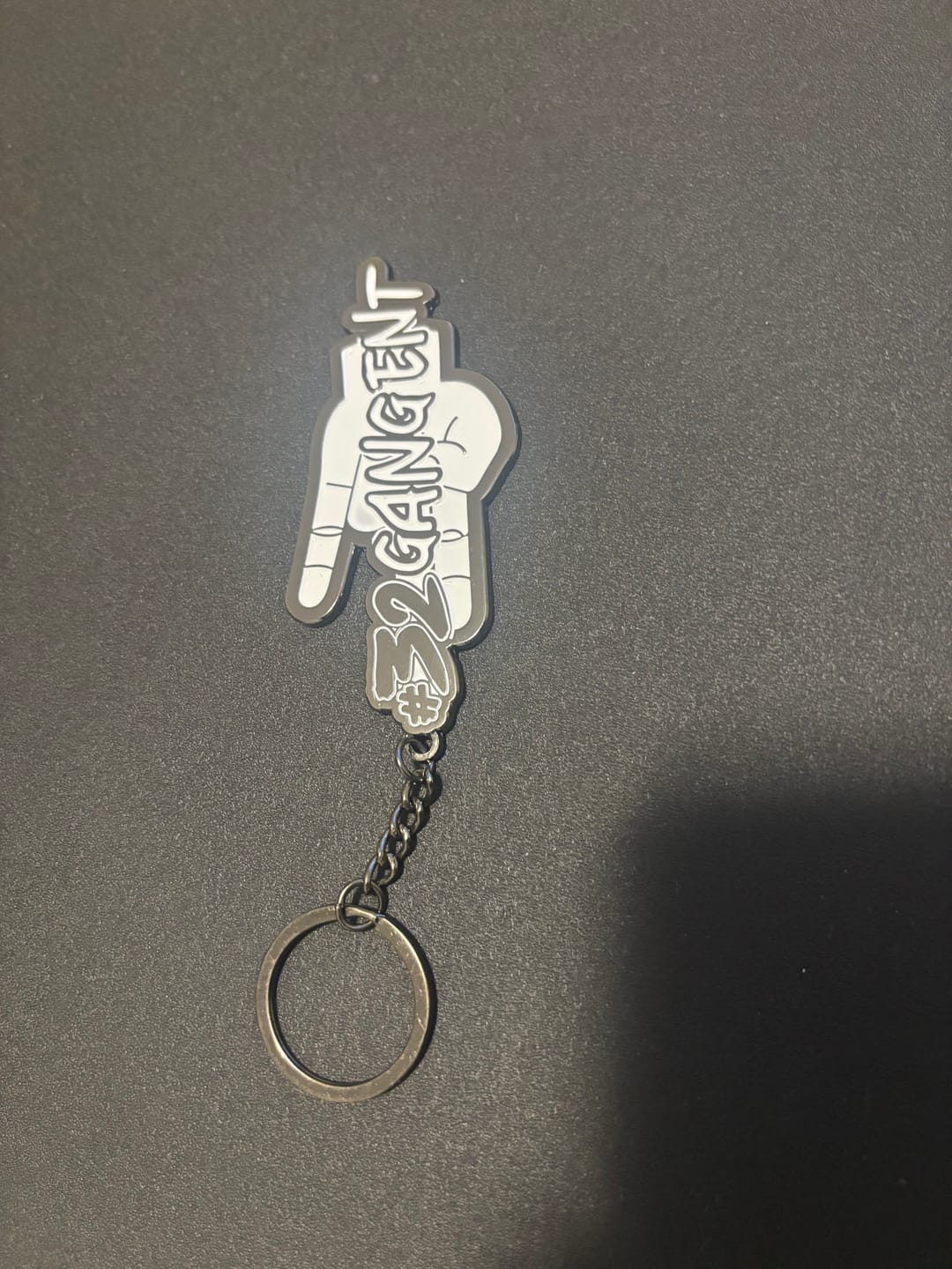 Customer photo review of SHOCKER METAL KEYCHAIN