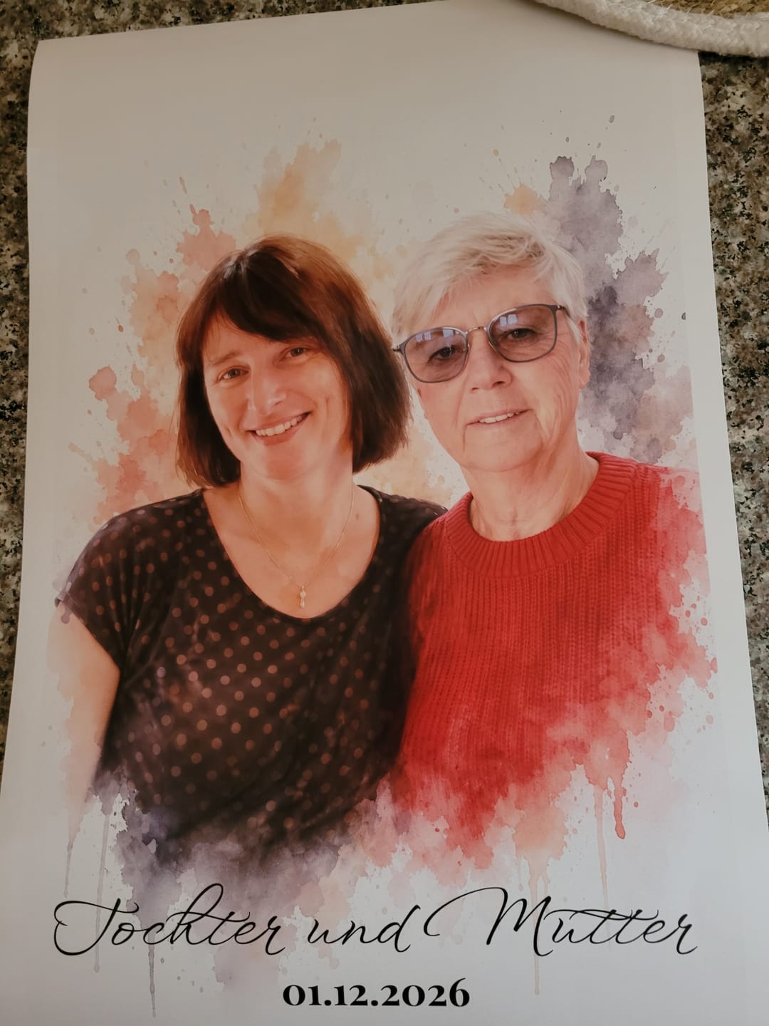 Customer photo review of Euer Foto als Kunstwerk – mit Live-Vorschau, als Poster oder Leinwand