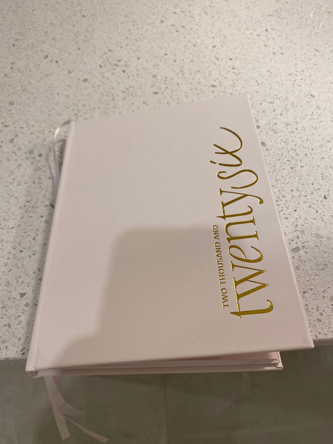 Customer photo review of 2026 Essential Planner - Blush