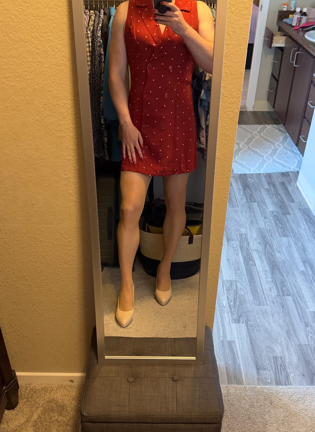 Customer photo review of PLAY - FREE HUGGING SEAMLESS TIGHTS  - GLOSS