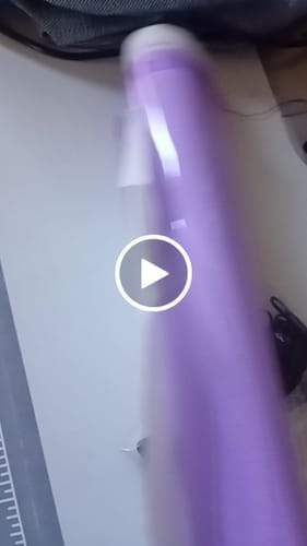 Customer photo review of Cristal 0,20 Flexível Colorido Importado