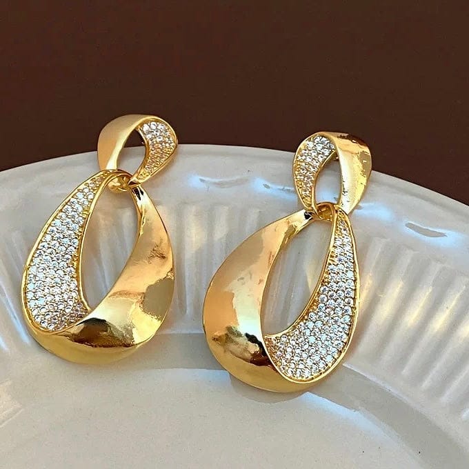 Customer photo review of Cybele Earrings