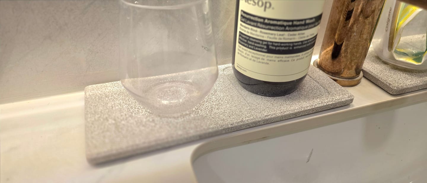 Customer photo review of Diatomite Homeware