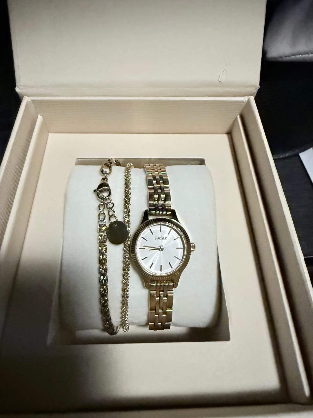 Customer photo review of Sophie Gold White
