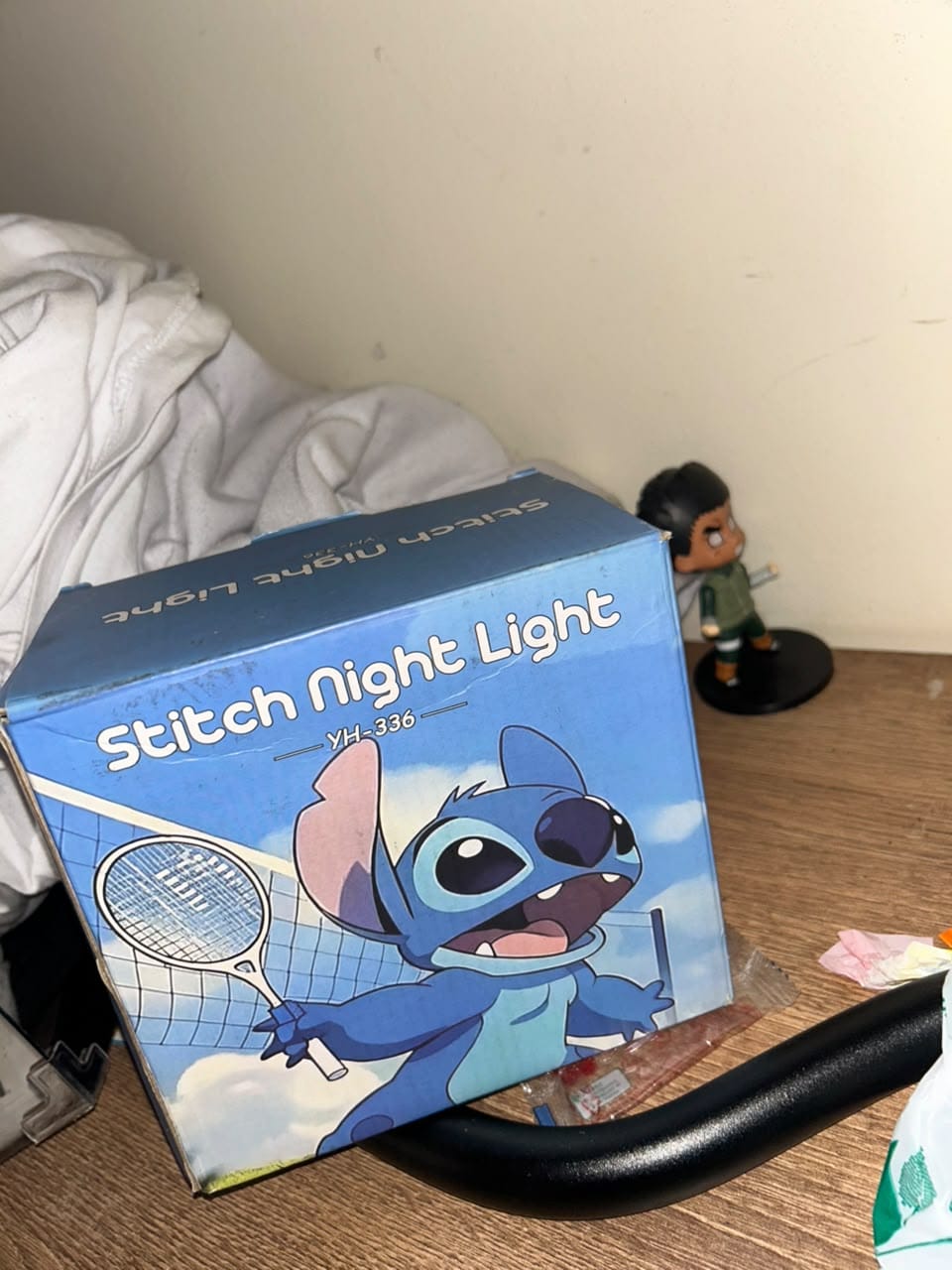 Customer photo review of Lámpara LED recargable de Stitch