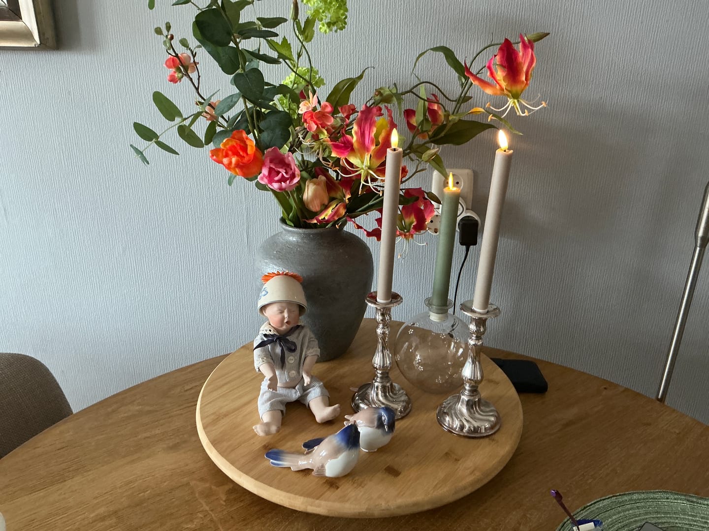 Customer photo review of Cosy & Trendy Draaiplateau / Lazy Susan Bamboe ø 50 cm